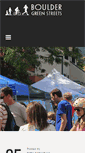 Mobile Screenshot of bouldergreenstreets.org